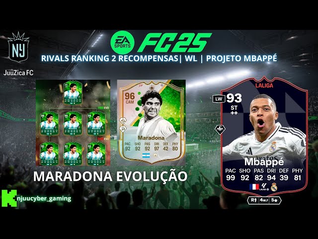 ⚽ EA FC 25 - 🔥 RECOMPENSAS RIVALS | MATA-MATA WL | EVO | DME | JuuZica FC