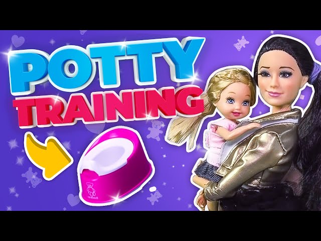 Barbie - Potty Training with the Twins | Ep.50