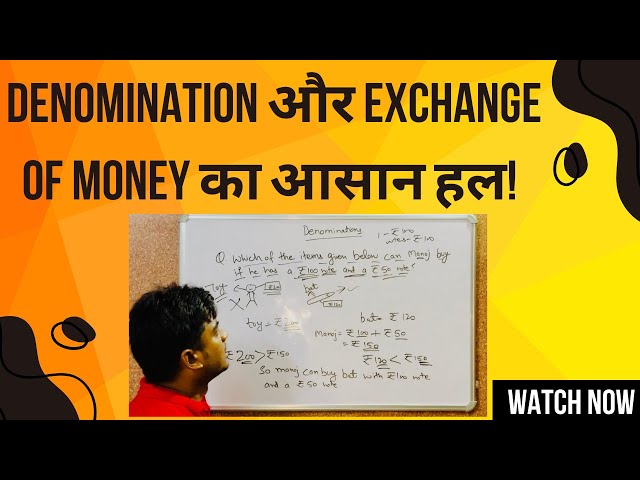 Mastering Money: How to Solve Denominations & Exchanges! 💰💵🤔😃