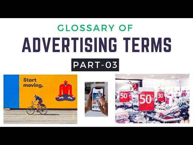 591. Glossary of Advertising Terms (Part-03) I Career in Advertising I UGC NET Mass Communication