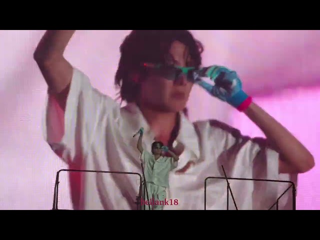 Fancam 220731 J-HOPE (Hope World, Just Dance) Lollapalooza 2022 Chicago