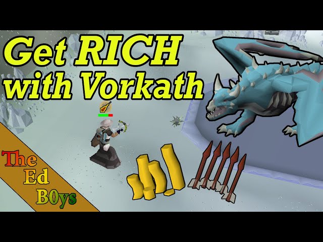 Get Rich with Vorkath (Ranged) | OSRS Poor to Rich Money Making Guide