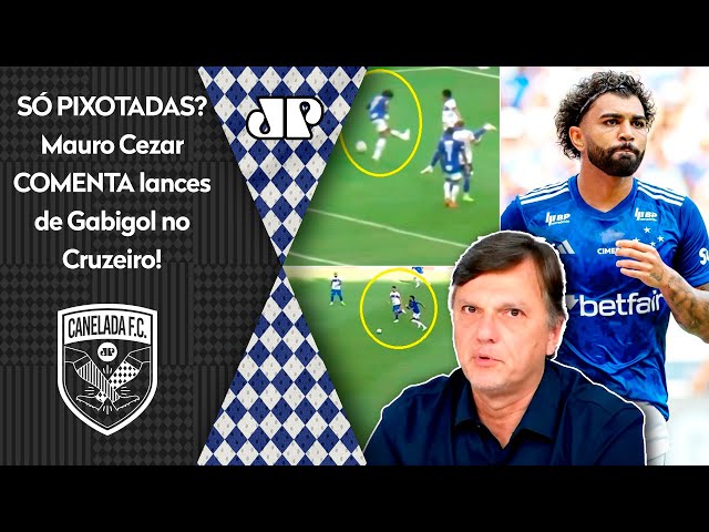 "É DÉJÀ VU??? SÓ MUDOU A CAMISA, gente! Esses LANCES do Gabigol no Cruzeiro..." Mauro Cezar ANALISA!