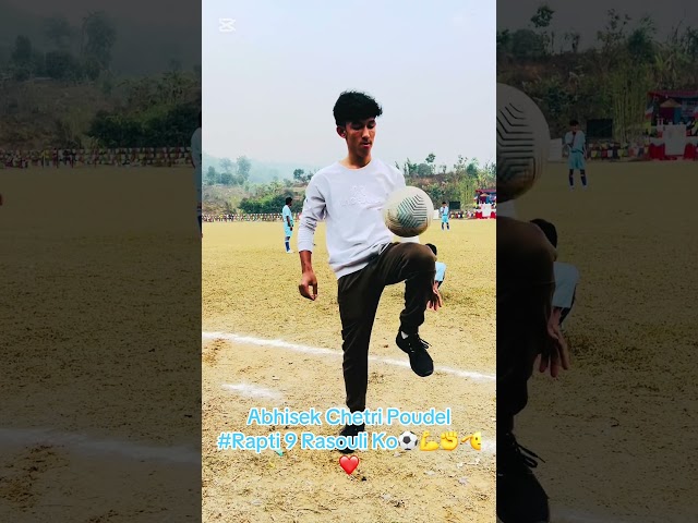 Football Freestyle from Avishek chhetri from Nepal Chitwan Rapti -9