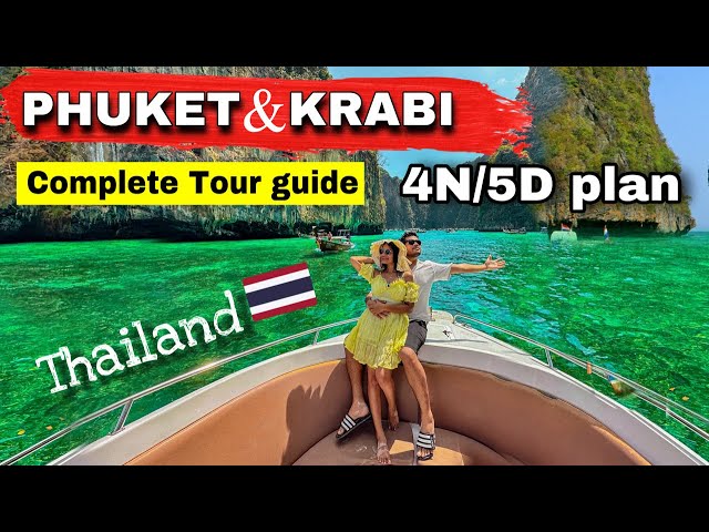 PHUKET & KRABI Tour Plan | Phuket Thailand Complete Travel guide | Krabi tour