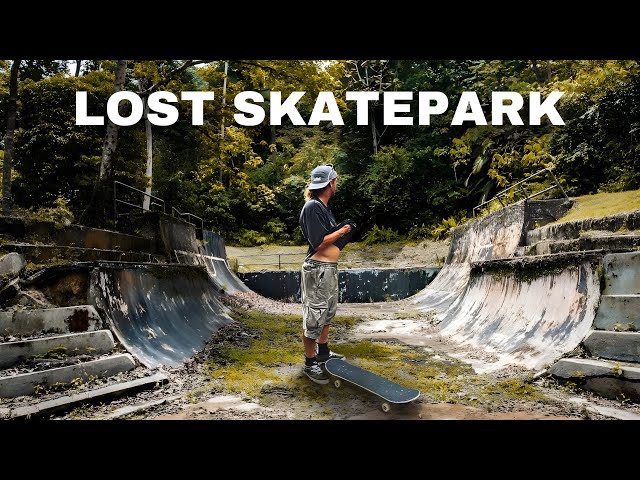 Hidden Skatepark In The Jungle **ABANDONED**