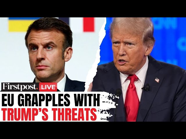 Trump LIVE: After Trump Issues Fresh Tariff Threats to EU, French and German Leaders Meet | N18G