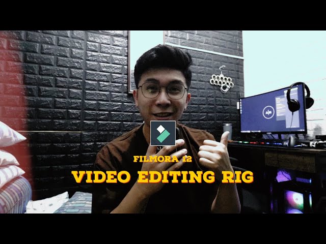 my video editing setup | budget pc