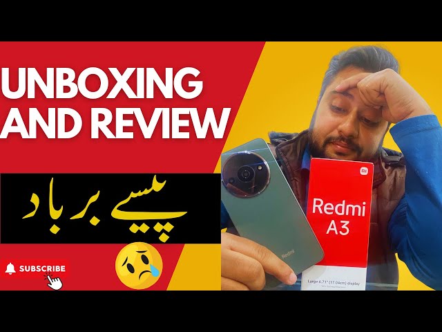 Redmi A3 Unboxing and Quick Review | Budget Fone | 4GB / 128GB | TECH ZONE