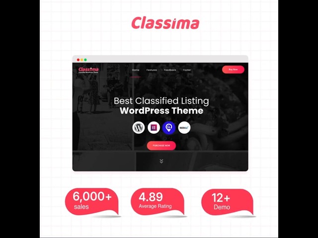 Top 5 Classified Ads WordPress Themes #classifiedads #classima #wordpress #listing #theme