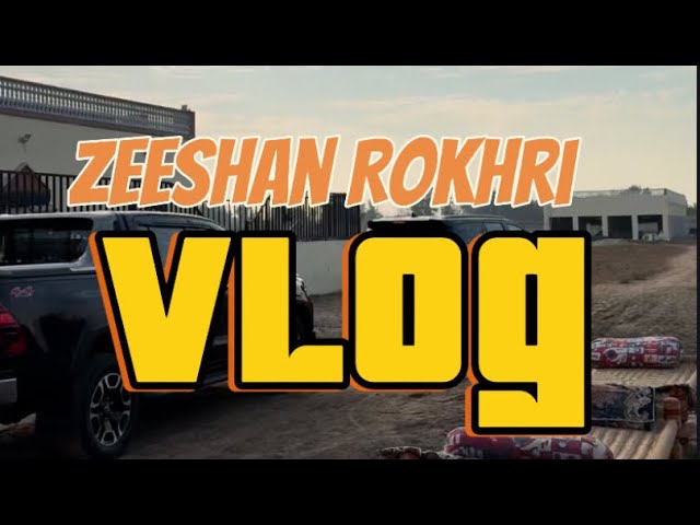 Zeeshan Rokhri at his farm house Rokhri  |Mianwali