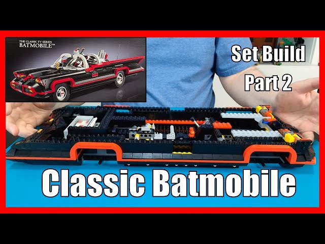 Classic Batmobile - Set build Part 2