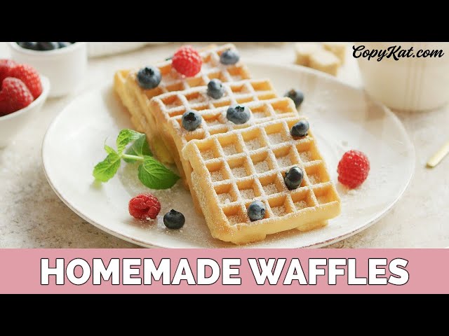 Homemade Waffles