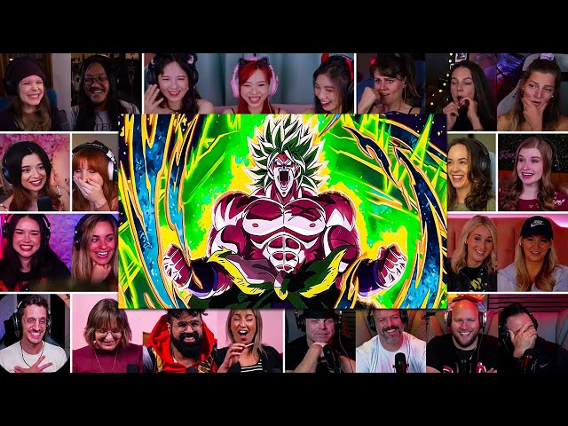 DRAGON BALL SUPER: BROLY | REACTION MASHUP #MOVIE #REACTION #ANIME