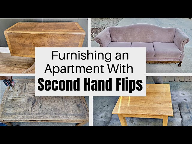 Furnishing An Apartment With Second Hand Flips