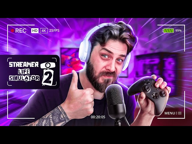 YAYINCILIĞI ÖĞRENİYORUM! | STREAMER LIFE SIMULATOR 2 | BÖLÜM 1