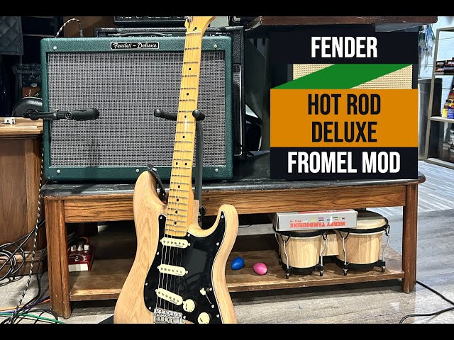 Fender Hot Rod Deluxe Fromel Mod - Supreme OD+ Upgrade