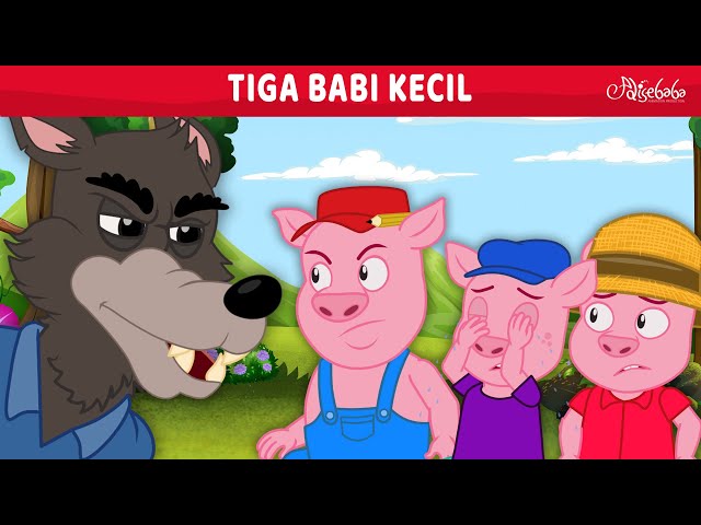 Tiga Babi Kecil  🐷🐷🐷 | Kartun Anak Anak | Bahasa Indonesia Cerita Anak