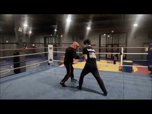 Alex Lee Boxing Practice