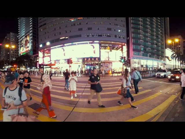 A 360 tour of Chungking Mansions from Nathan Road