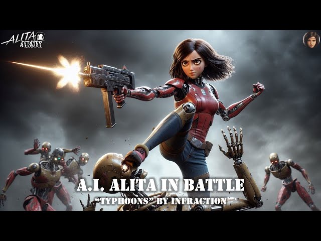 Animated A.I. Alita In Battle | Alita Battle Angel 2