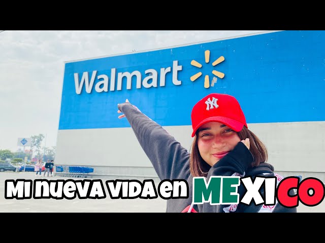 Mi primera compra en un SUPERMERCADO en MEXICO🇲🇽Choque con el CAPITALISMO. Voy a un Walmart.