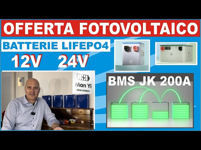 OFFERTA BATTERIE LIFEPO4 #fotovoltaico #faidate #lifepo4