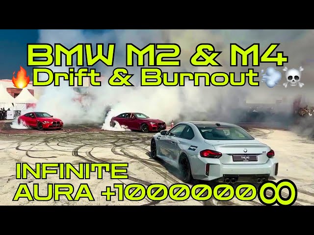 BMW M2 & BMW M4 DRIFT+BURNOUT @BMWIndia @VredesteinOfficial