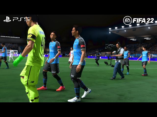 FIFA 22 PS5 | 川崎フロンターレ vs サガン鳥栖 | J1リーグ | 4K |【AI vs AI】