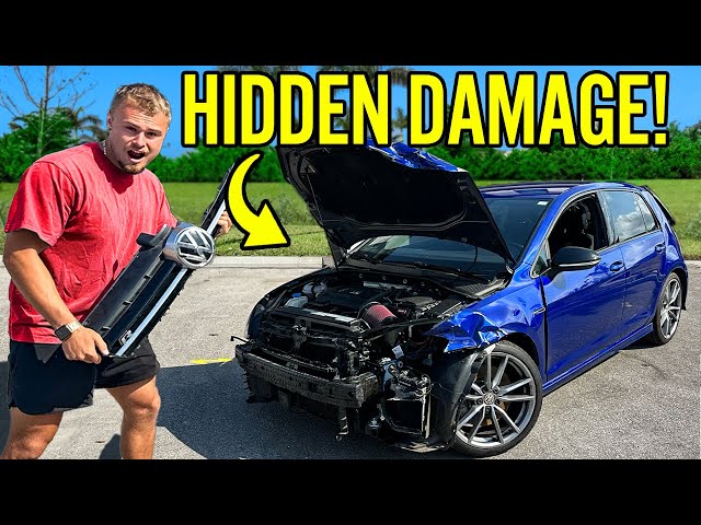 REBUILDING A WRECKED VOLKSWAGEN GOLF R | PT 1