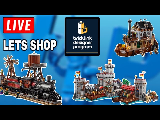 LEGO Bricklink Designer Program Series 4 RELEASE #live