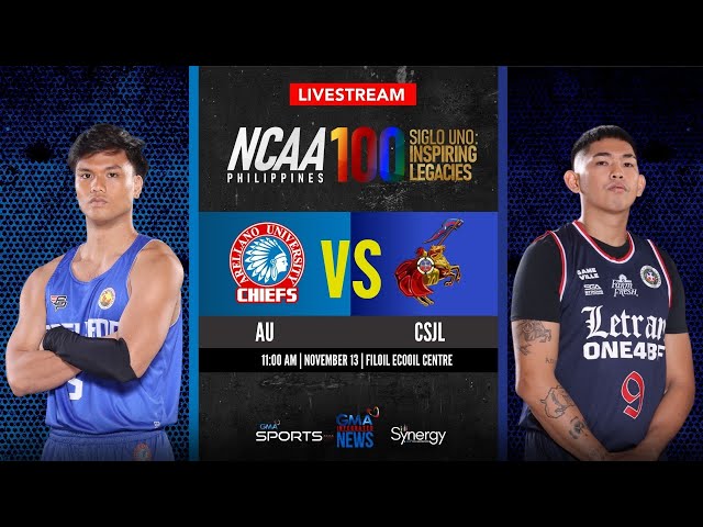 Arellano vs Letran (Men’s Basketball) | NCAA Season 100 - Replay