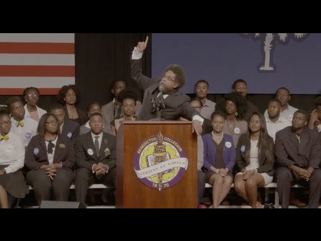 Cornel West Introduces Bernie Sanders in South Carolina