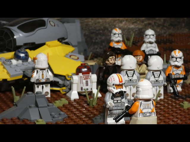 141st Clone Batallion  : The siege of Tokmia LEGO Star Wars Stop Motion Trailer 2