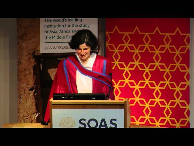 Prof. Francesca Orsini Inaugural Lecture, Literature in a Multilingual Society, SOAS