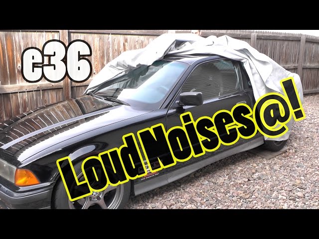 BMW e36 exhaust sound and revs - will it even start?