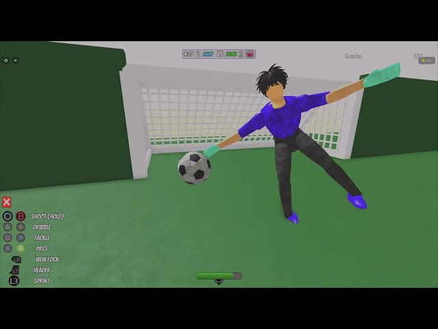 Roblox Football/Soccer( Bro was mad LOL)