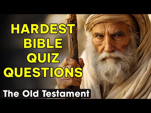 25 Bible Questions About The Old Testament To Test Your Knowledge