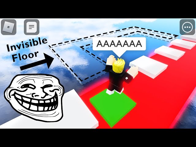 ROBLOX Troll Obby Impossible in Roblox Obby Creator (FUNNY MOMENTS) #2