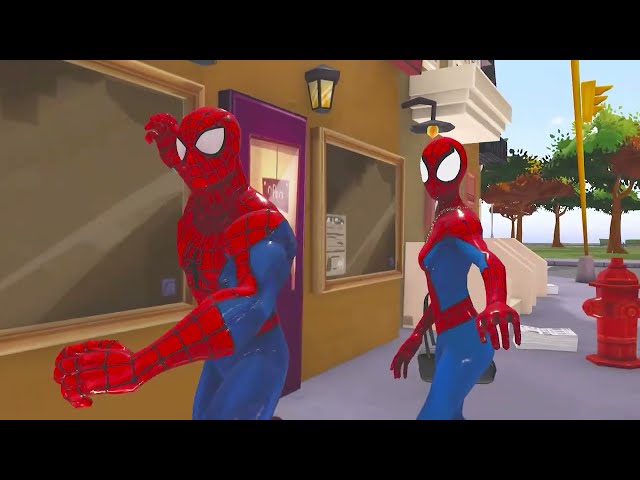 She-Hulk x Spider-Girl: Good vs Bad Love Story in Granny’s House | Funny Horror Animation