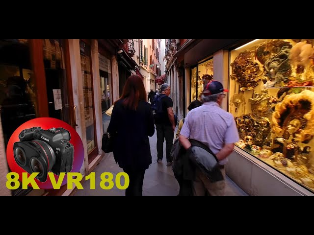 VENICE WALK a random walk trying not to get lost ITALY 8K 4K VR180 3D Travel