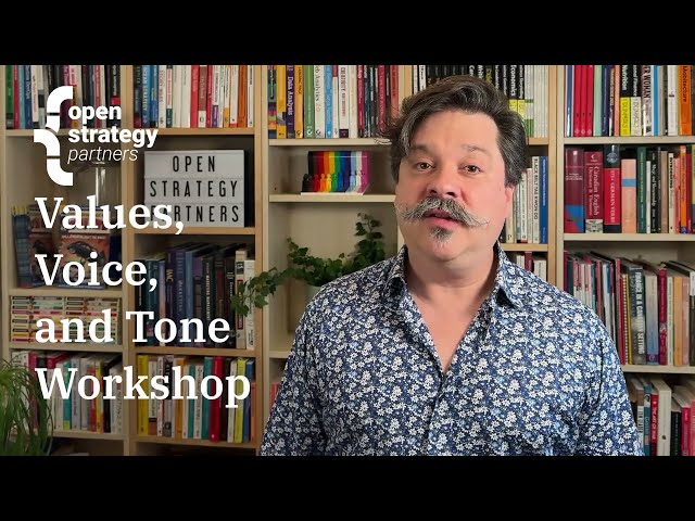 OSP Values, Voice, and Tone Workshop