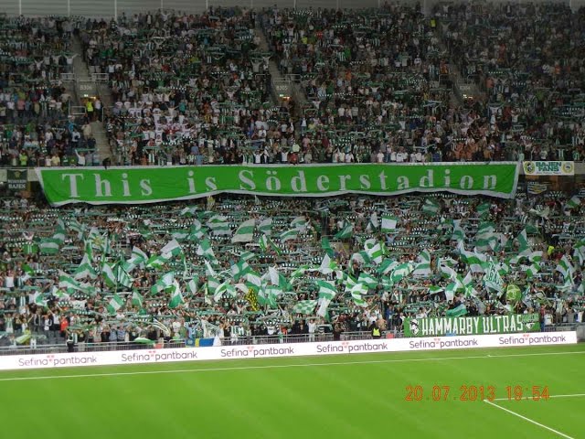 Bajen's Grand opening of 'Nya Söderstadion' (Tele2 Arena) 2013-07-20