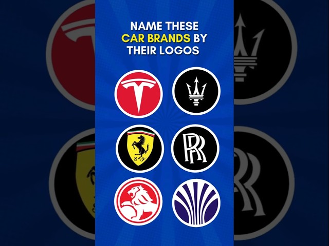 Can You Name Car Brands By Their logos🚘