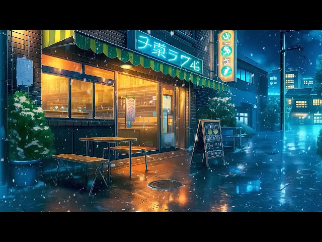 New Year Rainy Night 🌧️ Pluviophile Lofi To Start The New Year Peacefully 🌧️ Lofi Sleep Music