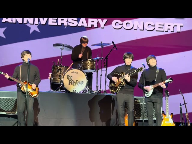 The FAB FOUR amazing concert featuring THE BEATLES songs, 60th year, they are so GOOD 😊, SUBSCRIBE