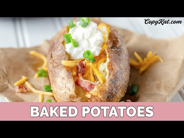 Baked Potatoes - Learn to Cook Series