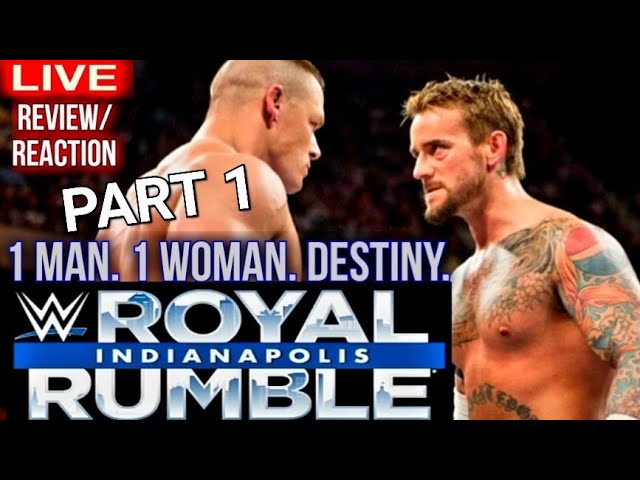 WWE Royal Rumble 2025 PART 1 | John Cena & Charlotte Flair RETURN | Cody & KO's LADDER MATCH CLASH