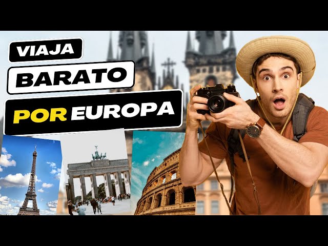 ✔️ TRAVEL CHEAP around EUROPE 🗼 ¿Is It Posible? (I tell you how)