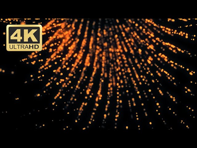 Dark Cinematic Motion Background Loop - Particles Video Effect - Free Stock Footage 4k